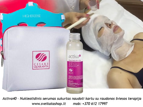 Activa40 serumas NIR terapijai liroma-raudonos-sviesos-nir-lempa-sveikatai
