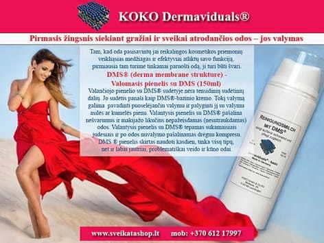 Valomasis pienelis su DMS - Reinigungsmilch mit DMS® valomasis-pienelis-su-dms-dermaviduals-kosmetika-reinigungsmilch-mit-dms
