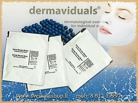 Enzyminis šveistiklis su DMS - KOKO Dermaviduals® enzyminis-sveistiklis-dermaviduals-salina-ragines-lasteles-valo-veido-oda-akcija