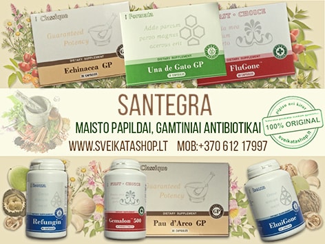 Santegra gamtiniai antibiotikai organizmo atsparumui gripo metu santegra-gamtiniai-antibiotikai-imunitetui-organizmo-atsparumui-gripo metu