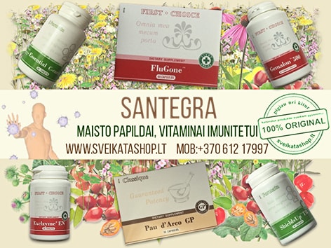 Santegra maisto papildai imunitetui, peršalus, organizmo atsparumui, gripo metu, imuninei sistemai santegra-maisto-papildai-imunitetui-peršalus-organizmo-atsparumui-gripo metu