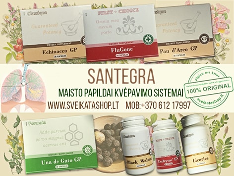 Santegra papildai kvepavimo sistemai santegra-papildai-kvepavimo-sistemai-vaistiniai augalai-fitopreparatai-nuolaidos