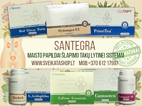 Santegra maisto papildai Lytinei, šlapimo taku sistemai santegra-papildai-lytinei-slapimo-taku-sistemai
